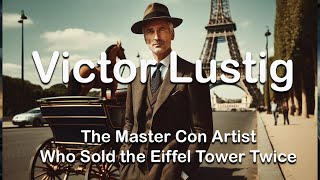 Victor Lustig: The Master Con Artist Who Sold the Eiffel Tower Twice.