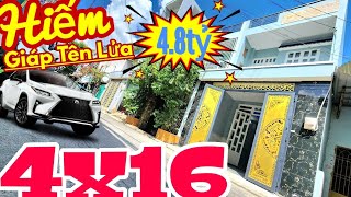 Bán nhà hẻm 264 Lê Đình Cẩn, Bình Tân "RẺ THƠM" 4x16 | Đúc 2 tầng (giáp khu Tên Lửa)