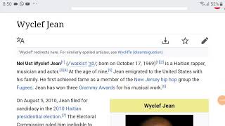 Wyclef Jean - Biography