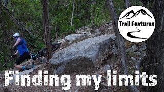 Mountain biking at Lost Creek Trail (Hill of Life), Austin TX