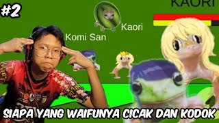 perjalanan kodok untuk mengalahkan cicak - komi san kodok vs kaori cicak - #2