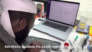 MacBook Pro A1398 No Power repairs