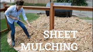 Sheet Mulching | Transform Your Lawn