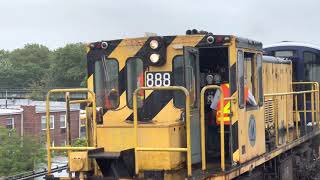 The first 5 cars of the R211 entering Coney Island Yard via West End