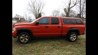 2002 Dodge Ram 1500 Pickup with 237,000 Miles/ Rusty but it's still a monster