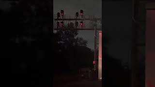 Glendale signals running on Block Status during power outage! #csxtransportation #glendale