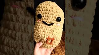 Eat Your Heart Out, Friends. good1crafts.etsy.com #potato #crochet #art #yarn #amigurumi #foodart