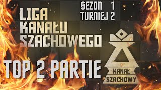 Szachy. LIGA (prawie mistrzów) KANAŁU SZACHOWEGO – top 2 partie.