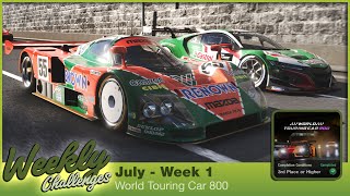 World Touring Car 800 I Weekly Challenges I July - Week 1 I Gran Turismo 7