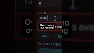 Overcoming overtrading🔥 #trading #cryptocurrency #crypto #tradingview #tradingadvice #btc