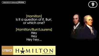 #9 Hamilton - A Winter's Ball (VIDEO LYRICS)