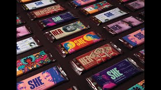 HerShe - Hershey supporting female artists, one bar at a time | International Women’s Day Campaign