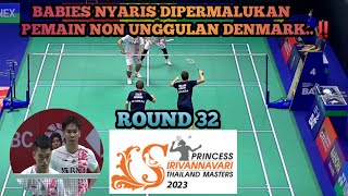 🇲🇨 Carnando/Marthin 🆚 🇩🇰 Sogard/Kjaer || R32 MD THAILAND MASTER 2023