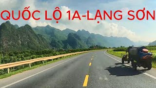 Quốc lộ 1A qua địa phận tỉnh Lạng Sơn