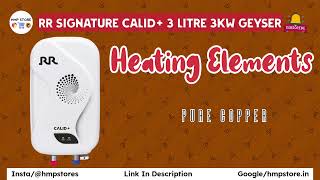 RR Signature Calid Plus 3 Litre 3KW Geyser | Best Geyser Under 2500 In 2024 | Instant Geyser | Hmp