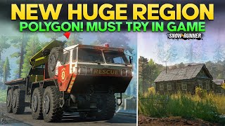 New Huge Region Polygon Must Try in SnowRunner For All Platforms