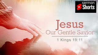 Jesus, Our Gentle Savior (1 Kings 19:12): YouTube Sermon Shorts