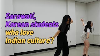 Korean students who love Indian dance!