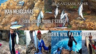 PATHUK MOLLY BLITAR , EDANNN !! IKAN MENGGANAS ,STRIKE BIKIN PEMANCING KEWALAHAN😱