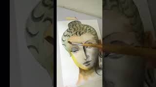 Watercolour demonstration|#shorts