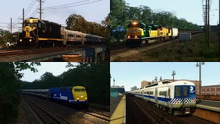 Train Simulator Classic: Assorted Northeastern U.S Trains Compilation Part 3