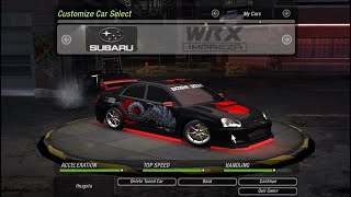 NFS Underground 2 | Subaru Impreza Tuning | 2004