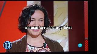 Leonor Sánchez de Madrid, España 🇪🇸 en Saber y Ganar RTVE El Reto Noviembre Año 2013 Eco Letra.