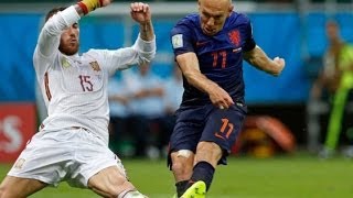 Spain 1 - 5 Netherlands  World Cup 2014