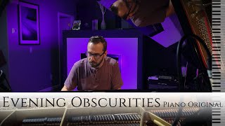 Evening Obscurities - Felted Piano Original by Charles Szczepanek