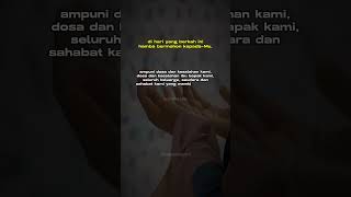 DOA KITA HARI INI AGAR DIKABULKAN doa-doa yang kita panjatkan | Inspirational prayer #shorts