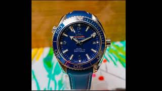 For Sale: OMEGA Seamaster Planet Ocean 42mm Blue titanium ceramic, $4,500