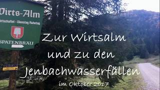 Wirtsalm und Wasserfälle Oktober 2017 movie