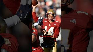 Grayson James needs to be Boston College QB against SMU not Thomas Castellanos #collegefootball