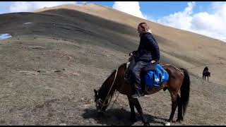 Emotions from horse riding tour in Bokonbaevo