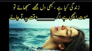 urdu poetry Zindagi kya hai kabhi dil mujhe samjhaye | mohsin naqvi Ghazal | Urdu ghazal.