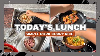 How to Make Mouth-Watering Pork Curry Rice for Lunch! #mukbang