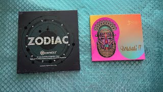 Creating new years eye look using juvias place wahala 2 and bh zodiac palettes!