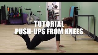 Tutorial | Push-Up From Knees