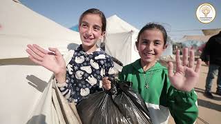 Zakat-ul-Fitr Distribution to the Displaced Families in Rafah (1445 AH)