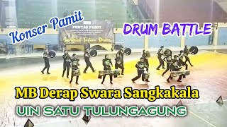 Atraksi Drum Battle MB Deras Swara Sangkakala UIN SATU TULUNGAGUNG