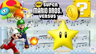 New Super Mario Bros. Versus - VS: Bonus [Piano Recreation]