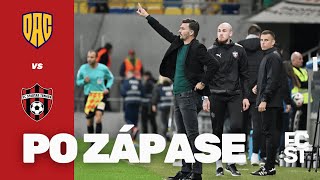 Michal Gašparík po remíze 0:0 s DAC