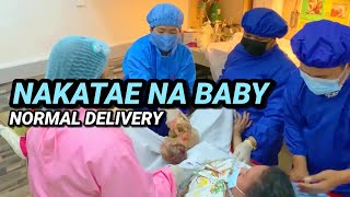 NAKATAE NA BABY | NORMAL NA PANGANGANAK