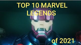 My Top 10 Marvel Legends of 2021 (Hasbro Actionfigures)