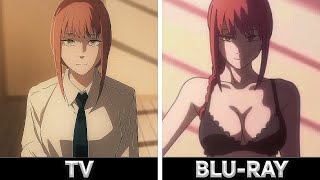 TV vs Blu-ray (ALL Differences) - Chainsaw Man Season 1