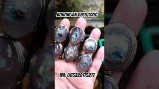 Cincin Batu Akik Bacan Leci