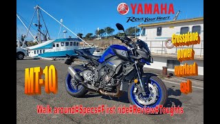 Yamaha MT 10 2021 @ mototech #firstride#testride​​#ride along#specs​​​#toughts​​​​#ridealong