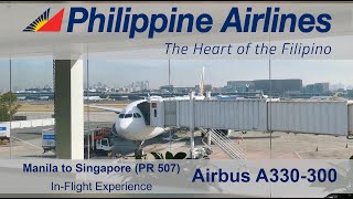 Philippine Airlines: Manila to Singapore In-Flight Experience