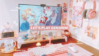 A Cloudy Let’s Play Genshin! 🌸 (Dailies with Heizou + Hidden Strife Day 5)