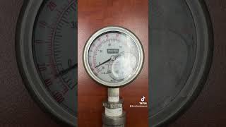 Ammonia refrigeration gauge #maintenance #refrigeration #industrial